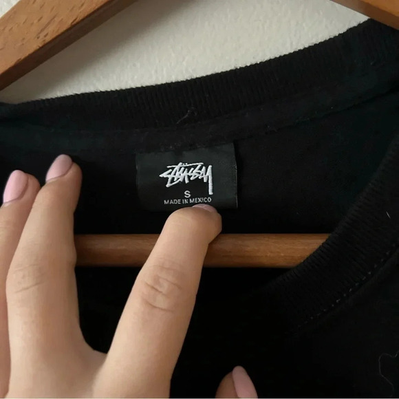 NWOT Stussy  neon streetwear tee S - Picture 4 of 5